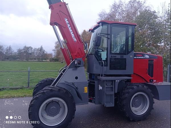 Grote foto mammut t 2500 75 pk 6.5 ton telescoop kniklader doe het zelf en verbouw kranen en graafmachines