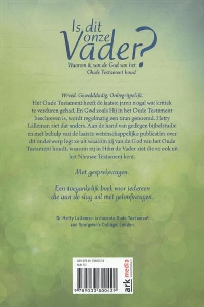 Grote foto is dit onze vader boeken overige boeken