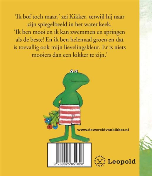 Grote foto kikker is kikker boeken overige boeken