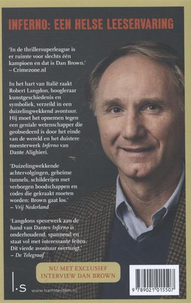 Grote foto inferno robert langdon 4 boeken thrillers
