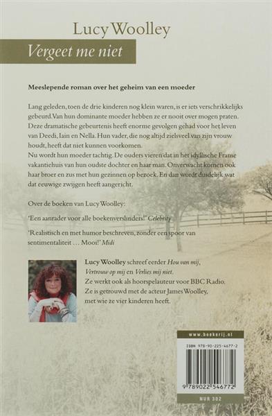 Grote foto vergeet me niet boeken overige boeken