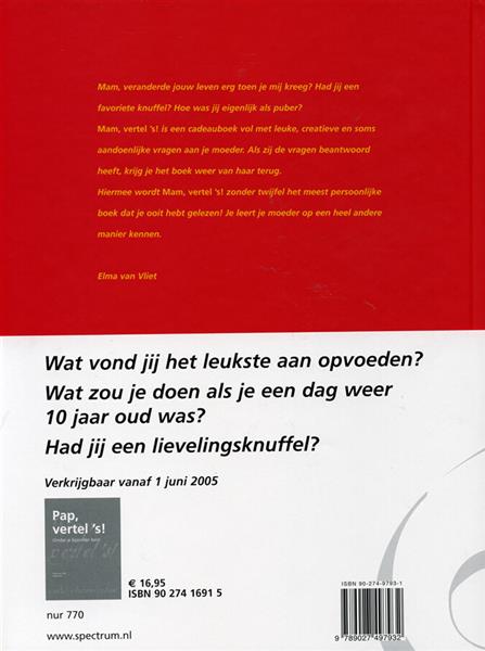 Grote foto mam vertel boeken psychologie