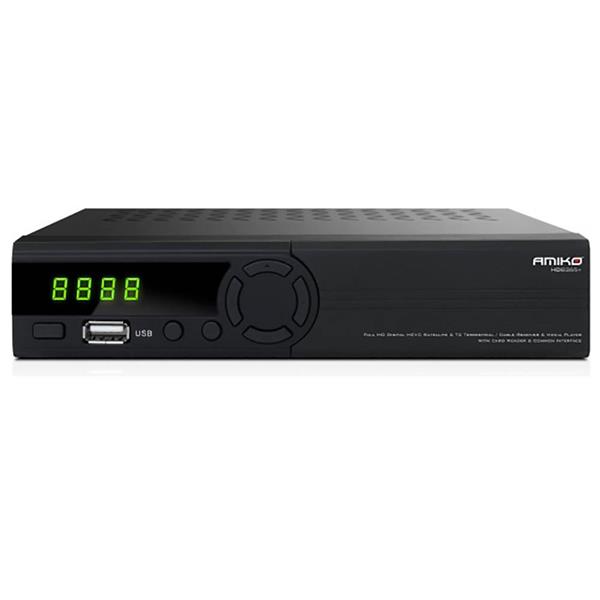 Grote foto amiko hd 8265 combo telecommunicatie zenders en ontvangers