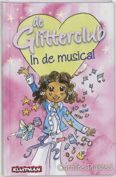 Grote foto in de musical de glitterclub boeken jeugd 13 jaar en ouder
