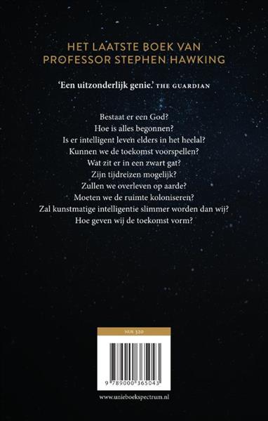 Grote foto de antwoorden op de grote vragen boeken wetenschap