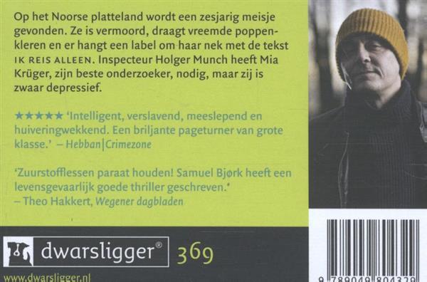 Grote foto ik reis alleen munch kruger 1 boeken thrillers