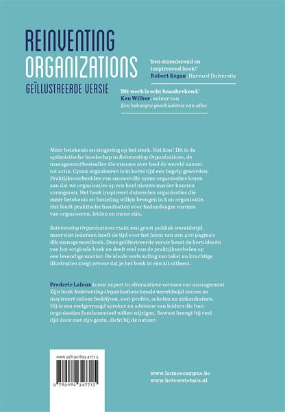 Grote foto reinventing organizations ge llustreerde versie boeken overige boeken