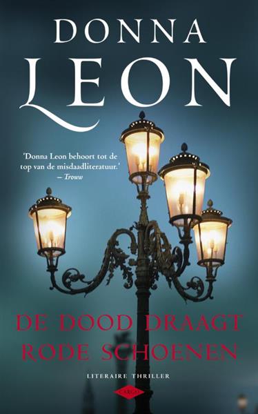 Grote foto de dood draagt rode schoenen guido brunetti 3 boeken thrillers