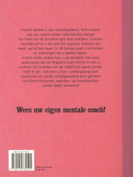 Grote foto feel good werkschrift positief denken feel good werkschrift boeken psychologie