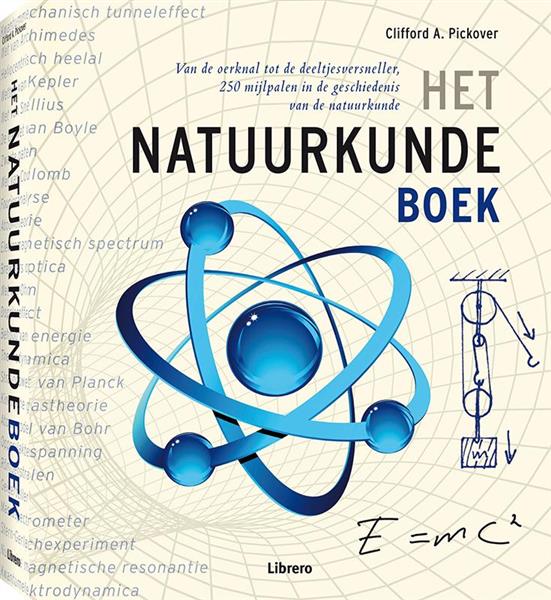 Grote foto het natuurkundeboek boeken wetenschap