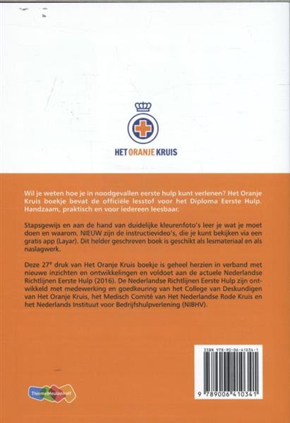 Grote foto oranje kruisboekje boeken overige boeken