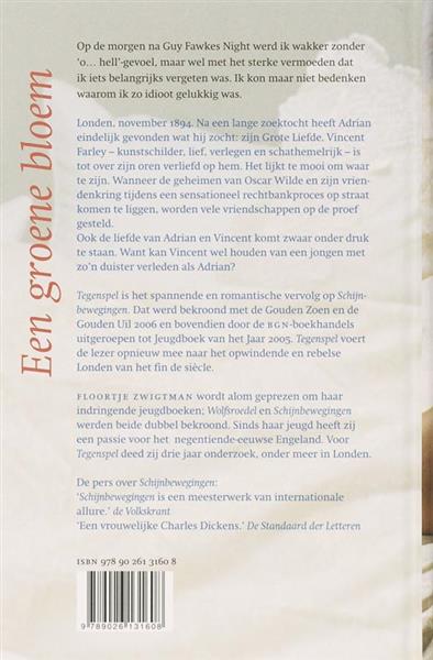 Grote foto tegenspel een groene bloem 2 boeken jeugd 13 jaar en ouder