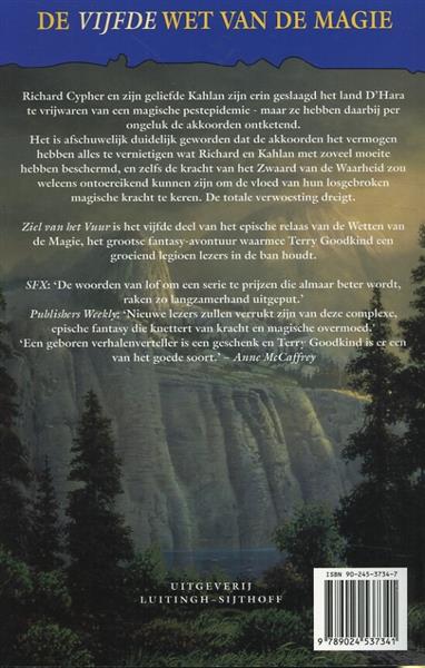 Grote foto ziel van het vuur de wetten van de magie boeken thrillers
