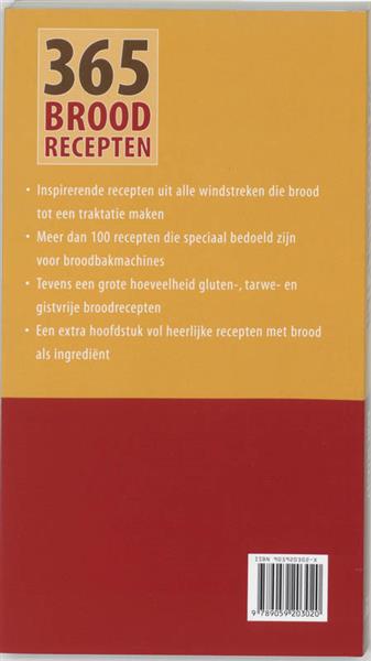 Grote foto 365 broodrecepten boeken kookboeken