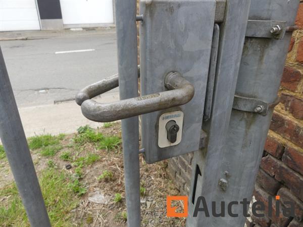 Grote foto dubbel te openen poort doe het zelf en verbouw onderdelen en accessoires