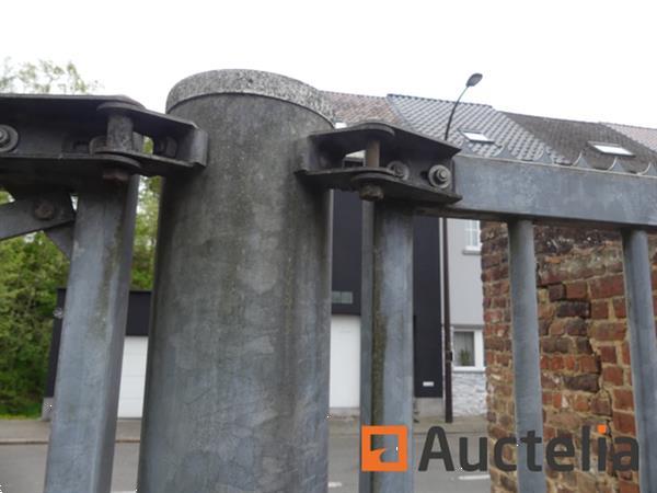 Grote foto dubbel te openen poort doe het zelf en verbouw onderdelen en accessoires