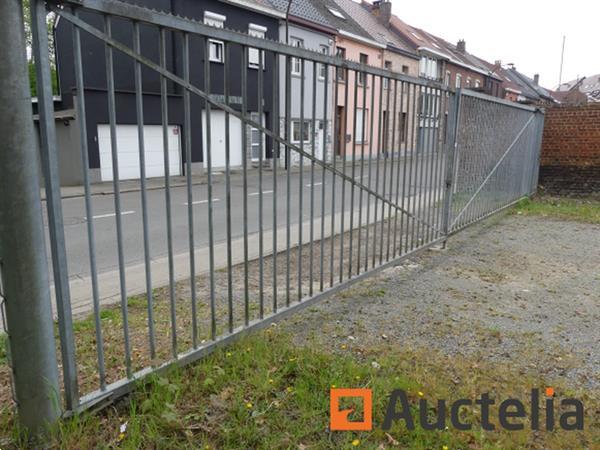 Grote foto dubbel te openen poort doe het zelf en verbouw onderdelen en accessoires