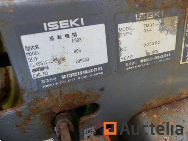 Grote foto iseki minitractor tm3160f agrarisch tractoren