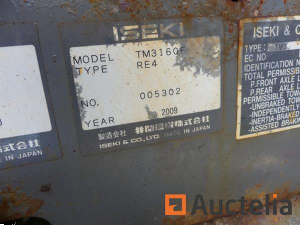 Grote foto iseki minitractor tm3160f agrarisch tractoren