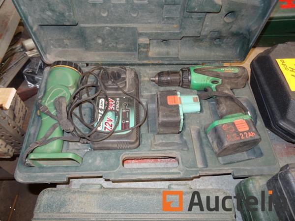 Grote foto hitachi ds 140 vb batterijlamp hitachi ub18d batterijlamp doe het zelf en verbouw onderdelen en accessoires