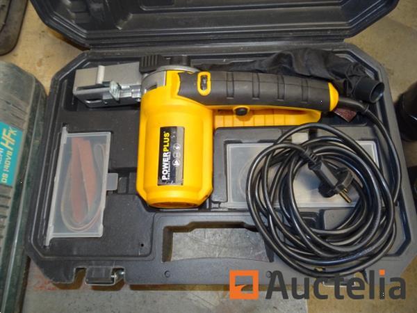 Grote foto powerplus bandschuurmachine powx139 doe het zelf en verbouw onderdelen en accessoires