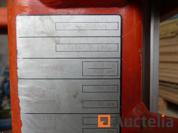 Grote foto stapelaar bt heffers bt sv 800h 1 doe het zelf en verbouw hefwerktuigen
