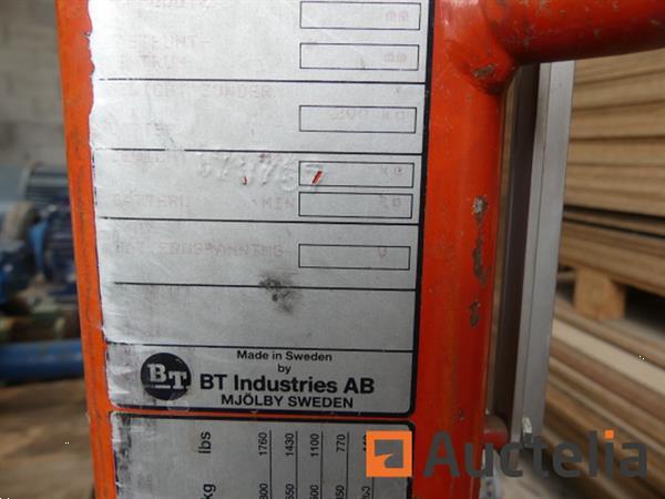 Grote foto stapelaar bt heffers bt sv 800h 1 doe het zelf en verbouw hefwerktuigen