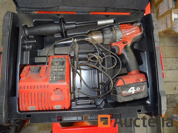 Grote foto milwaukee m18fpd schroevendraaier op batterijen doe het zelf en verbouw onderdelen en accessoires
