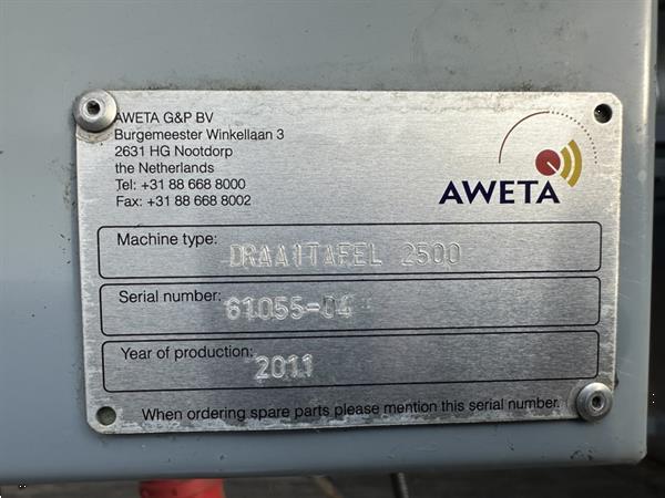 Grote foto aweta draaitafel 250 cm agrarisch tuinbouw