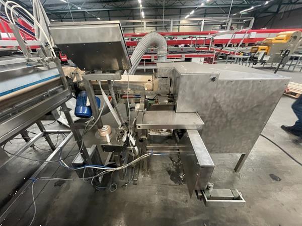 Grote foto newtec 2014a afweegmachine met elevator en zakkenvulmachine voor appels agrarisch tuinbouw