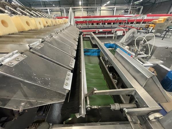 Grote foto newtec 2014a afweegmachine met elevator en zakkenvulmachine voor appels agrarisch tuinbouw
