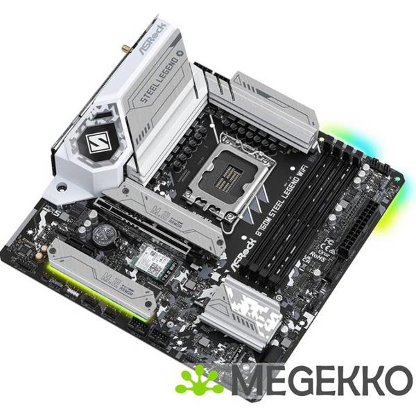Grote foto asrock b760m steel legend wifi computers en software moederborden