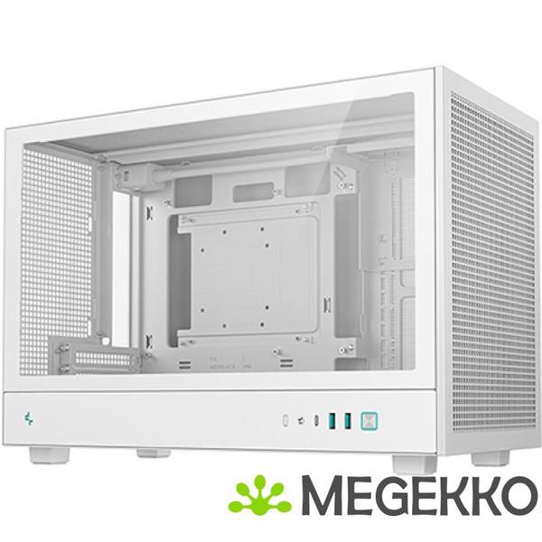 Grote foto deepcool ch260 micro tower wit computers en software behuizingen en kasten