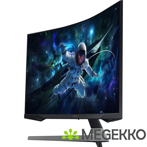Grote foto samsung odyssey g5 ls32cg552euxen 32 quad hd 165hz curved va gaming monitor computers en software overige computers en software