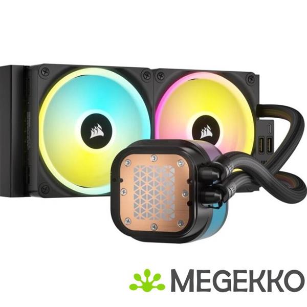 Grote foto corsair icue link h100i rgb computers en software overige computers en software