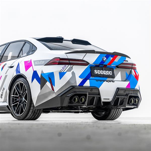 Grote foto dit betreft de bmw g90 g99 m5 sq carbon diffuser set v1 v2 auto onderdelen tuning en styling
