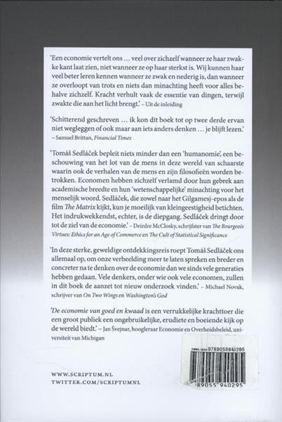 Grote foto de economie van goed en kwaad boeken overige boeken
