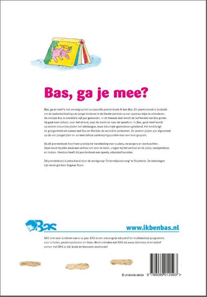 Grote foto bas ga je mee bas 2 boeken overige boeken