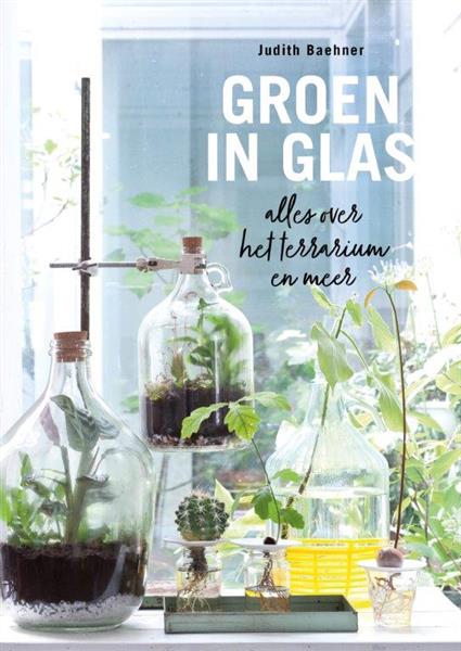 Grote foto groen in glas boeken hobby en vrije tijd