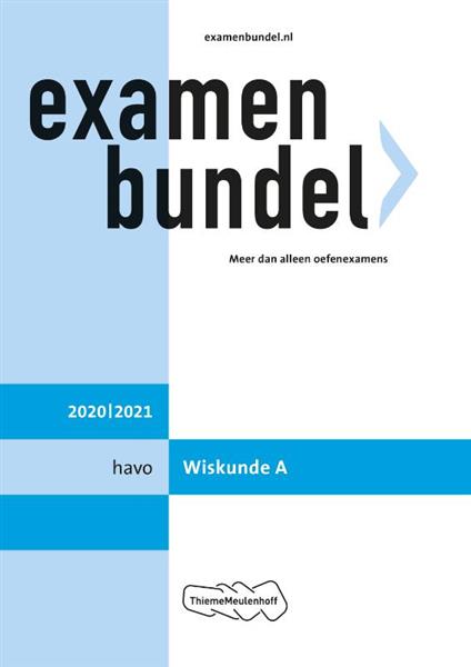 Grote foto examenbundel havo wiskunde a 2020 2021 boeken overige boeken