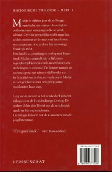 Grote foto geef me de ruimte historische trilogie 1 boeken jeugd 13 jaar en ouder