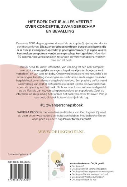 Grote foto h t zwangerschapshandboek oei ik groei boeken overige boeken