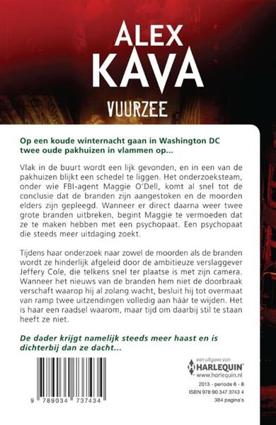 Grote foto vuurzee harlequin alex kava thriller 10 boeken thrillers