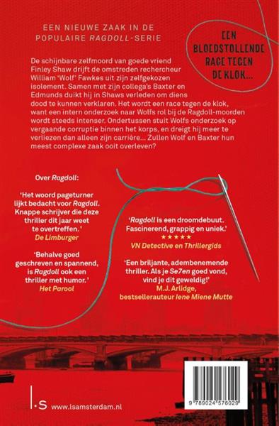 Grote foto de wolven ragdoll 3 boeken thrillers