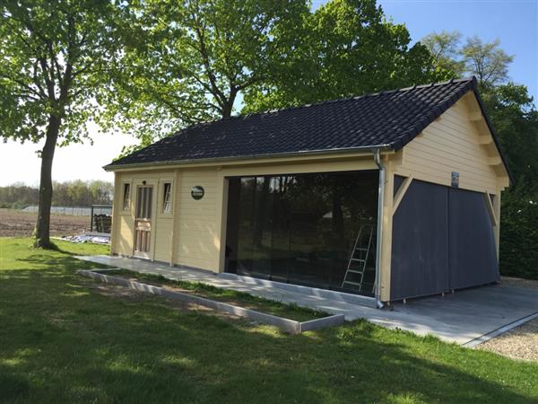 Grote foto maatwerk houten tuinhuizen blokhutten. tuin en terras tuinhuisjes en blokhutten