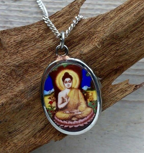 Grote foto boeddha sieraden buddha ketting hangers sieraden tassen en uiterlijk bedels en hangers