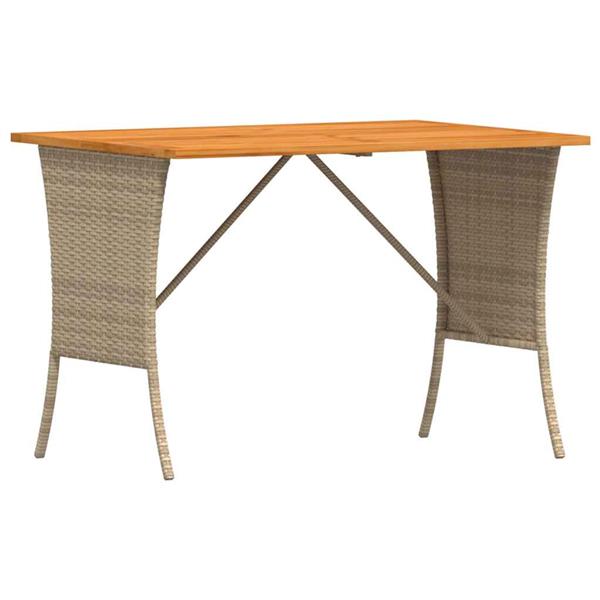 Grote foto vidaxl 3 delige loungeset met kussens poly rattan beige tuin en terras tuinmeubelen