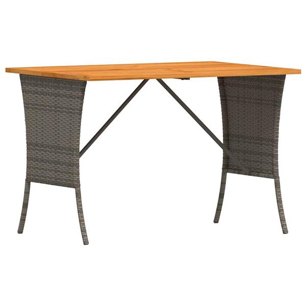 Grote foto vidaxl 3 delige loungeset met kussens poly rattan grijs tuin en terras tuinmeubelen