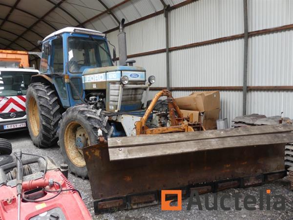 Grote foto ford 6710 sneeuwploeg tractor agrarisch tractoren
