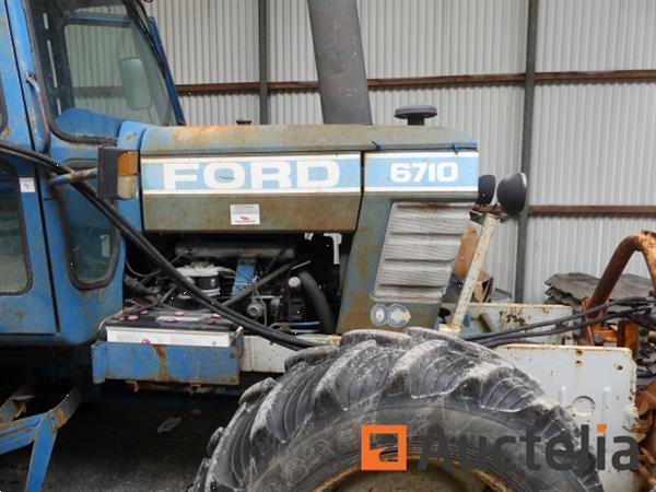 Grote foto ford 6710 sneeuwploeg tractor agrarisch tractoren